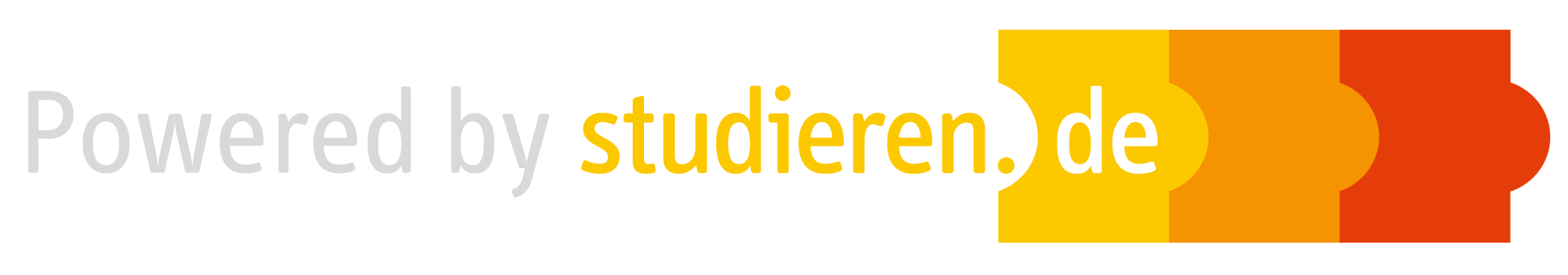 logo: powered by studieren.de